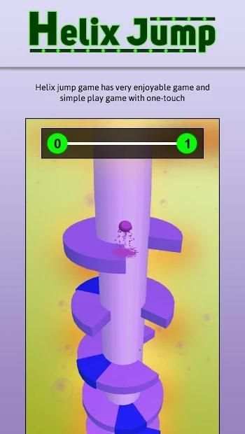 3d Helix Jump Ball Balance Spring Game screenshot 5