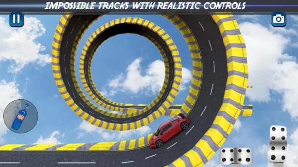 Muscle Car Race: Impossible Tracks Car Racing Game स्क्रीनशॉट 22