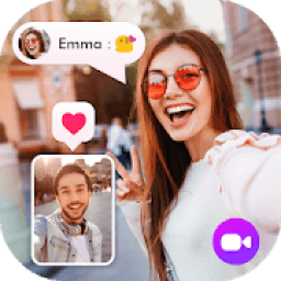 Random Video Call:Meet Daily New people Live Chat आइकन