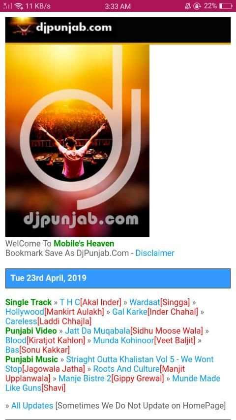 JK MUSIC ALBUM screenshot 2