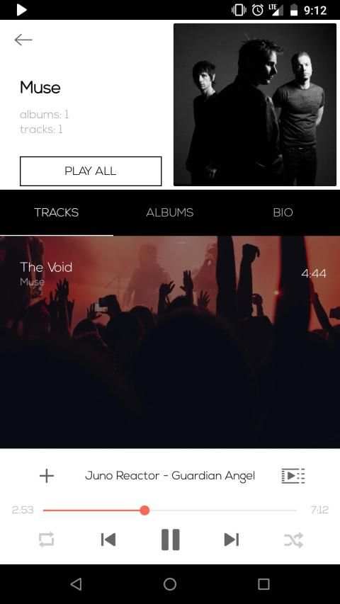 Angler - music player स्क्रीनशॉट 9