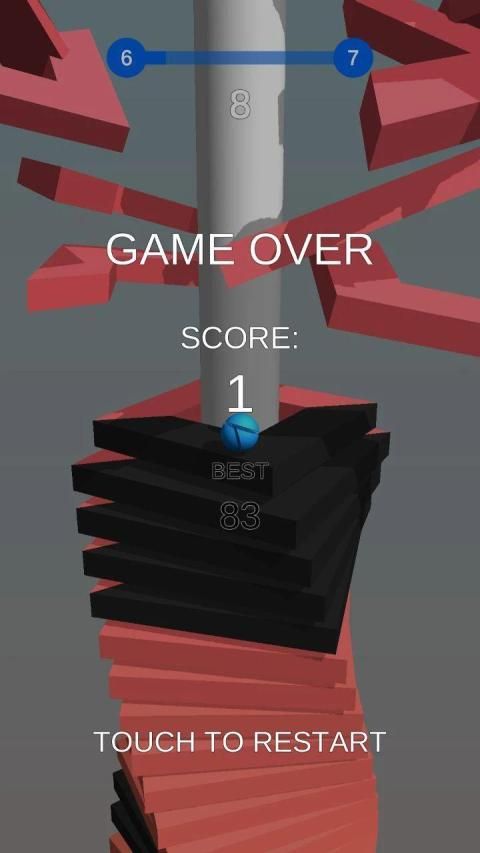 Stack Ball Crash 3D screenshot 1