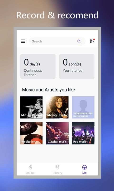 MoMi Music स्क्रीनशॉट 2