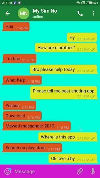 Mewati massanger 2019 screenshot 5