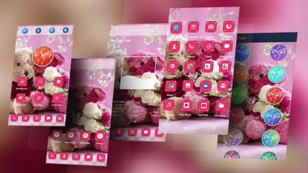 Teddy Bear Theme Launcher screenshot 1