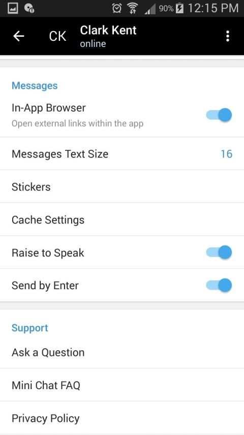 Mini Chat screenshot 5