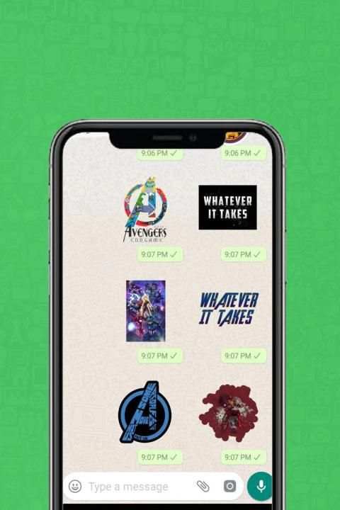 Avengers Endgame - WAStickerApps स्क्रीनशॉट 1