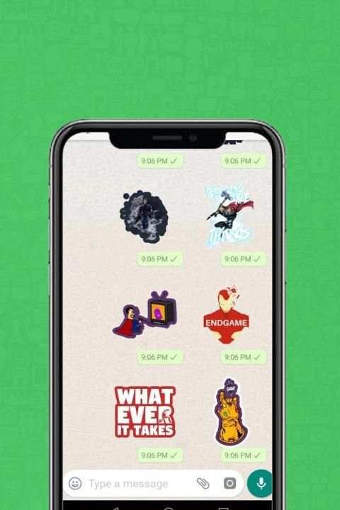Avengers Endgame - WAStickerApps स्क्रीनशॉट 2