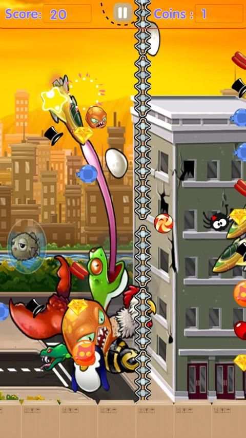 Jump Octogddon Candy Adventure screenshot 1