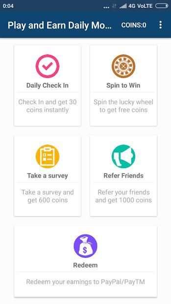 Play and Earn Daily Money $ स्क्रीनशॉट 2