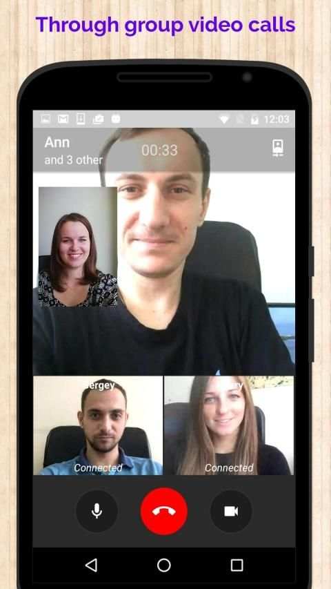 HiDa! - Simple and Secure Group Video Conferences screenshot 12