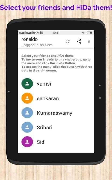 HiDa! - Simple and Secure Group Video Conferences स्क्रीनशॉट 7