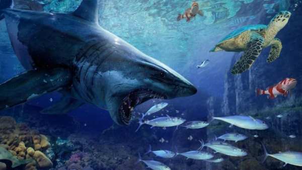 Angry Shark Evolution: Shark World - Shark Attack स्क्रीनशॉट 1