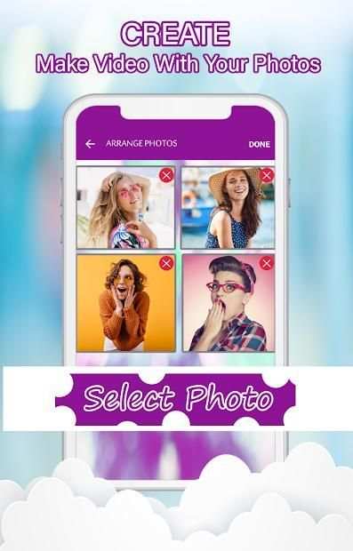 Photo Video Maker - Slideshow Editor स्क्रीनशॉट 3