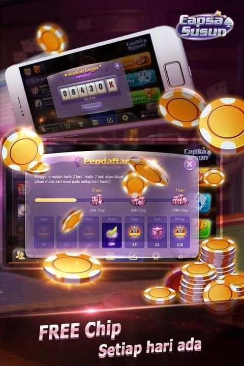 Capsa Susun(Free Poker Casino) screenshot 14