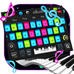 ikon Colorful Midi Music Keyboard Theme