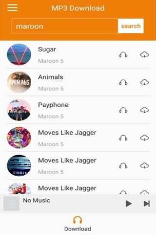 MusicPleer screenshot 1