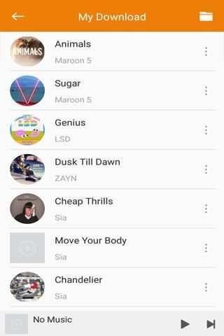 MusicPleer screenshot 3