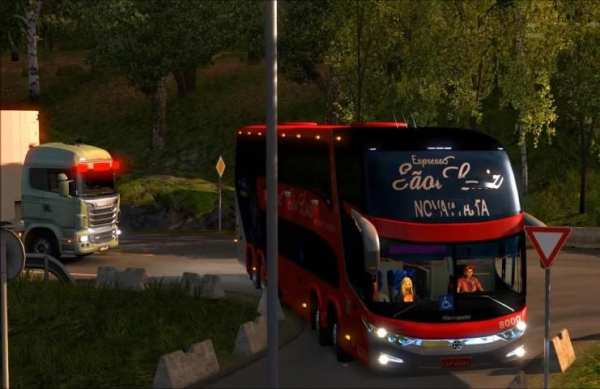 Euro Road Bus simulation screenshot 4