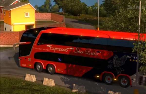 Euro Road Bus simulation screenshot 1