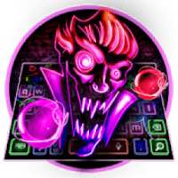 Neon Ghost Keyboard Theme