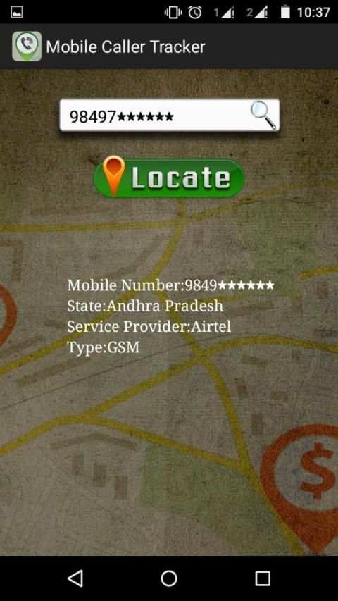 Mobile Caller Tracker स्क्रीनशॉट 1