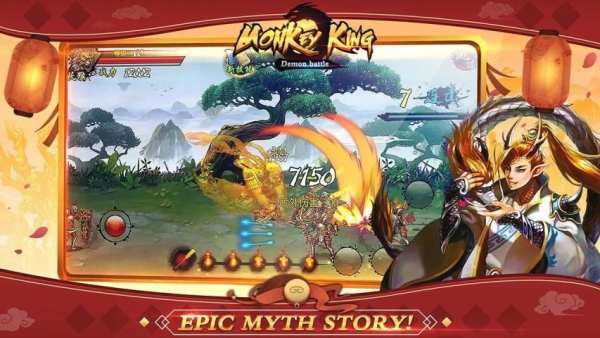 Monkey king – Demon battle screenshot 4