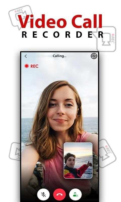 Video Call Recoder 2019 screenshot 1