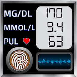 Blood Sugar Test Checker Diary:Log Your Readings icon