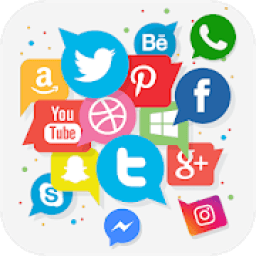 All in one social media icon