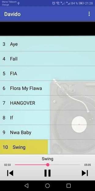 Davido Chansons screenshot 1