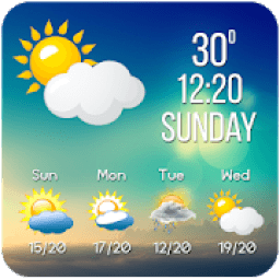 Live Weather &amp; Daily Local Weather Forecast आइकन