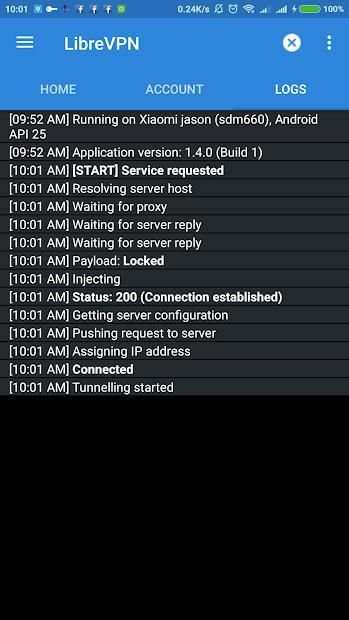 LibreVPN स्क्रीनशॉट 4