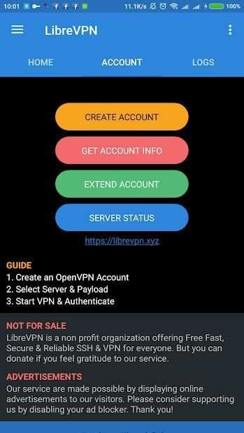 LibreVPN स्क्रीनशॉट 5