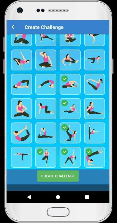 Yoga Challenge App स्क्रीनशॉट 5