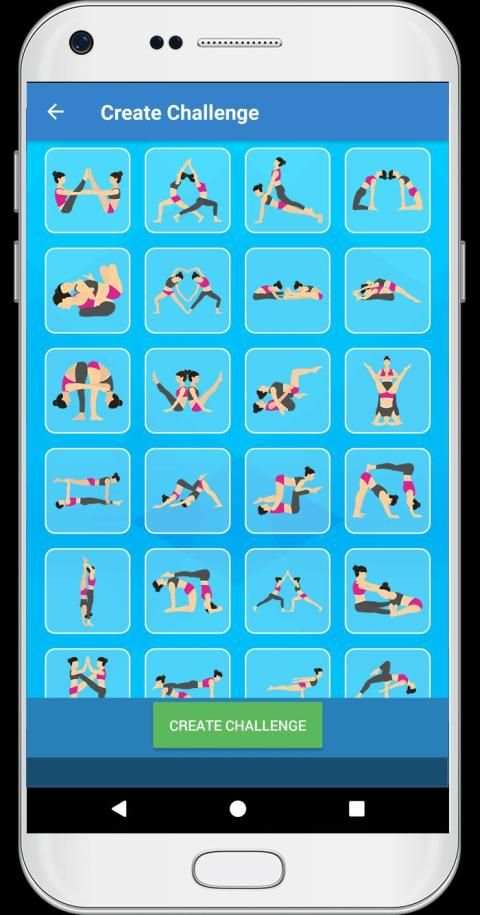 Yoga Challenge App स्क्रीनशॉट 1