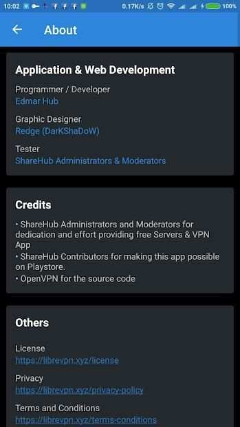 LibreVPN स्क्रीनशॉट 1