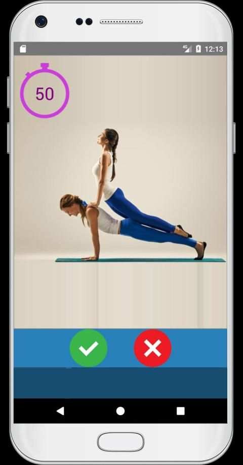 Yoga Challenge App स्क्रीनशॉट 2