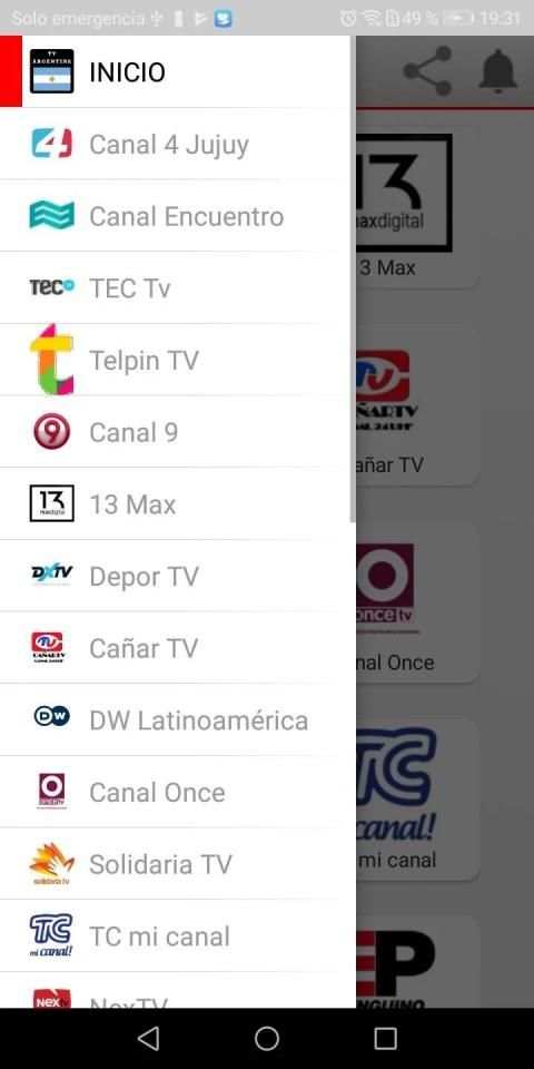 TV Argentina screenshot 1