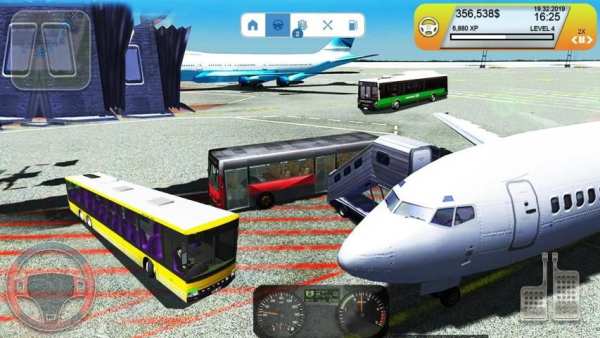 Airport Bus Service 2019:City Bus Simulator Game 2 screenshot 6