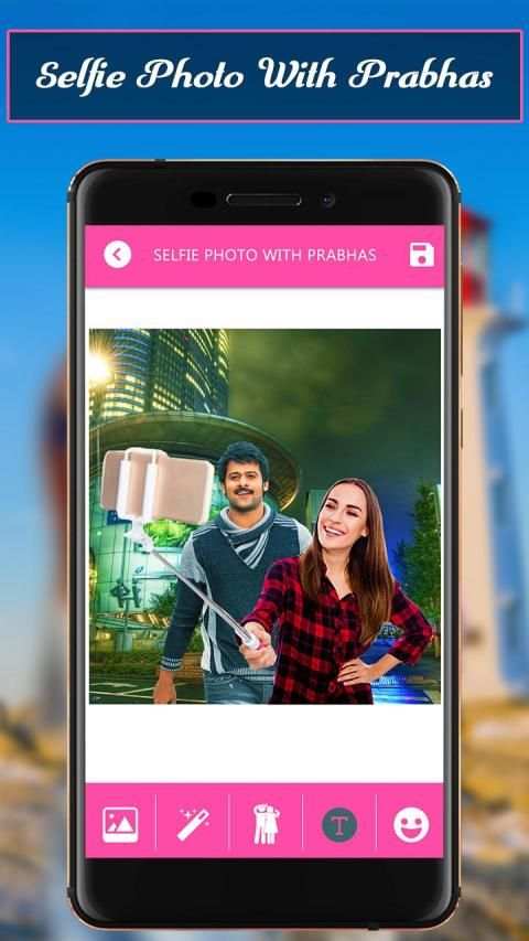 Selfiee Photo With Prabhas स्क्रीनशॉट 4