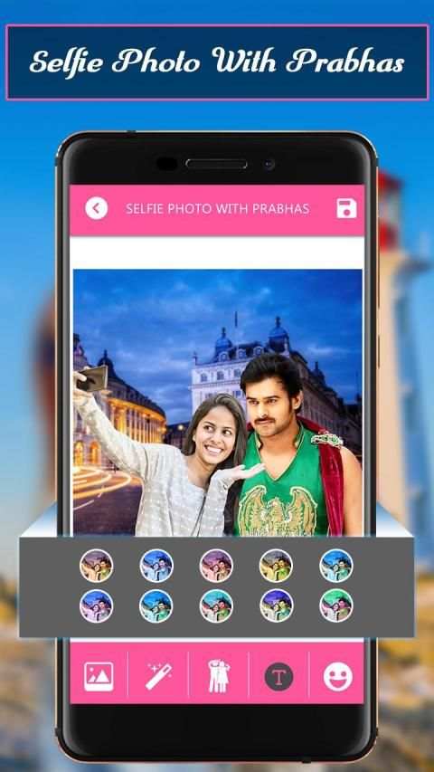 Selfiee Photo With Prabhas स्क्रीनशॉट 5