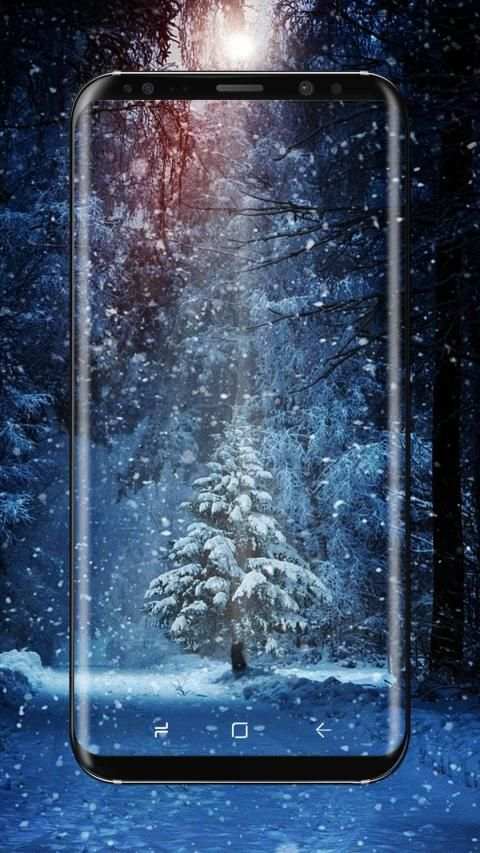 Winter Snow APUS Live Wallpaper screenshot 10