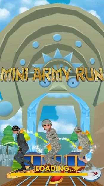 Mini Army Run : Subway screenshot 2