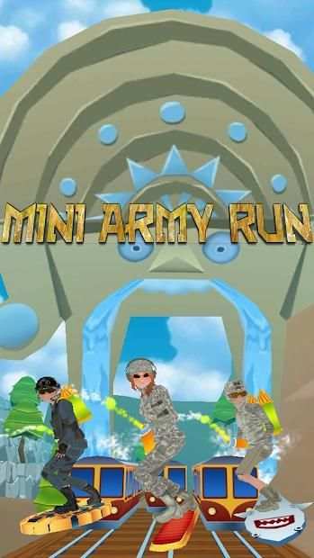 Mini Army Run : Subway screenshot 10
