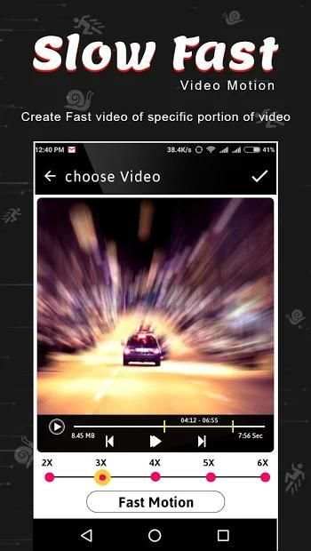 Slow Fast Video Editor स्क्रीनशॉट 2