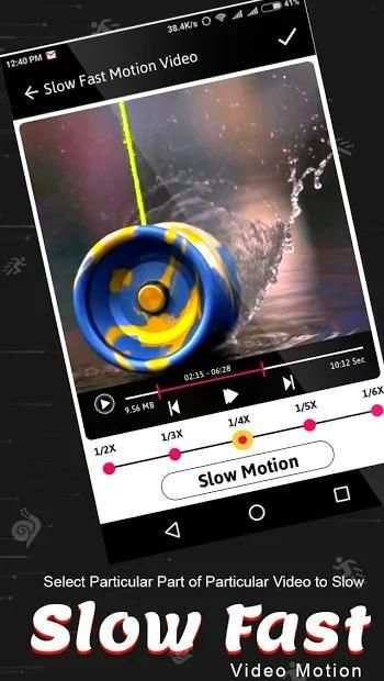 Slow Fast Video Editor स्क्रीनशॉट 3