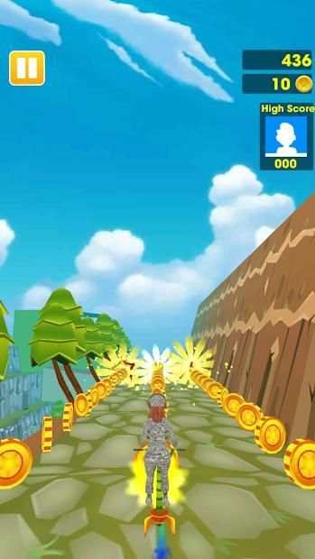 Mini Army Run : Subway screenshot 5