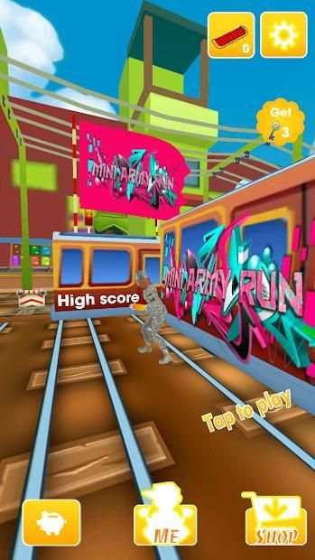 Mini Army Run : Subway screenshot 9