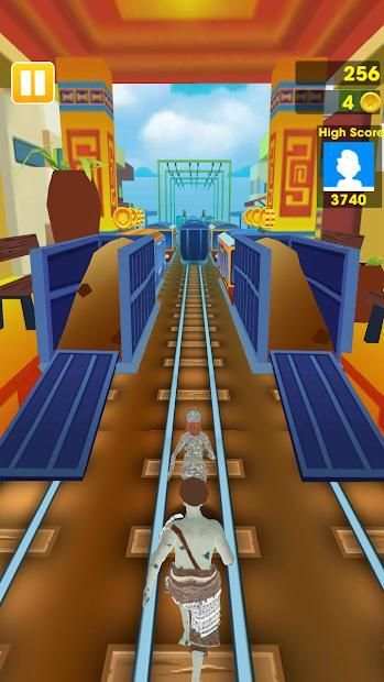 Mini Army Run : Subway screenshot 1